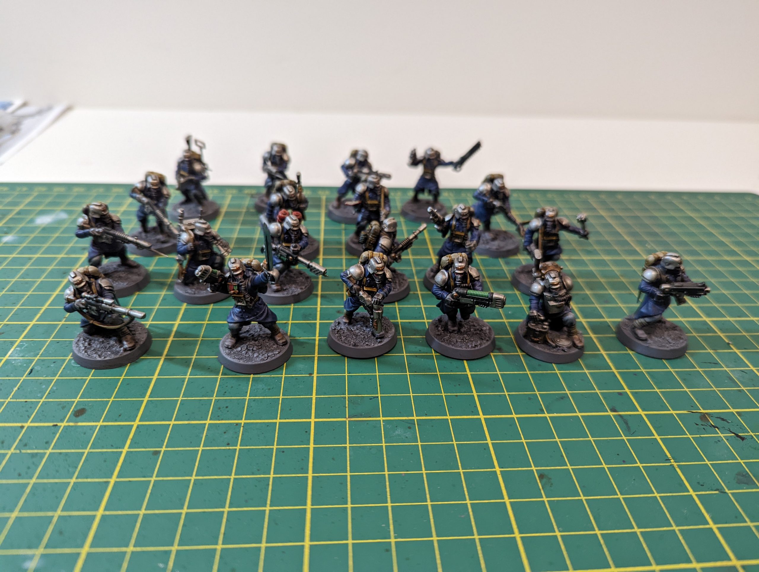 How I paint Death Korps of Krieg veteran guardsmen